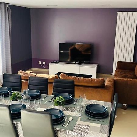 100M2 2 Chambres 8 Personnes - Grand Parking Et Terrasse Privee - Proche Cdg-Parc Expositions-Paris-Asterix-Disney Villepinte  Buitenkant foto